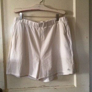 ALO Yoga Ivory Athletic Shorts